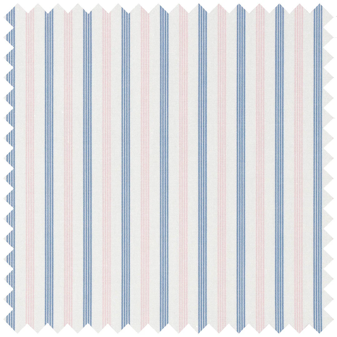 Bengal Multi stripe in Blue and Pink
