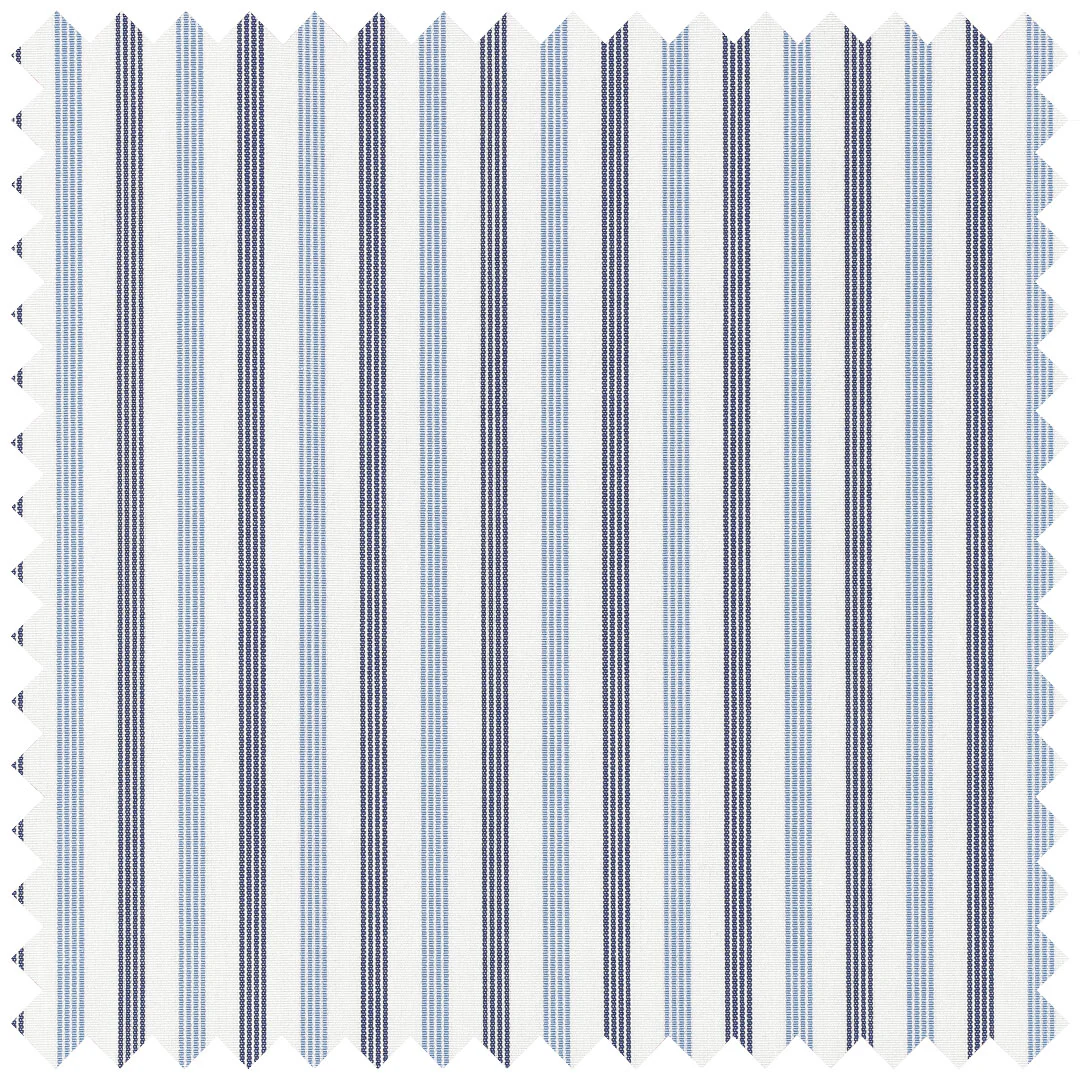 Bengal Multi stripe in Sky Blue and Navy