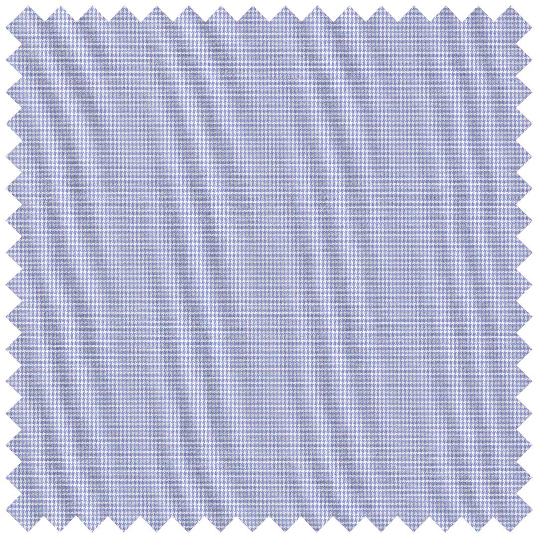 Blue Zephir Cotton Micro Puppytooth