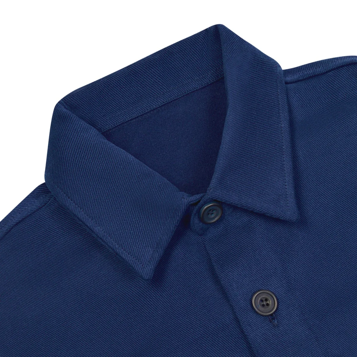 Cotton Twill Chore Jacket in Blue - Image 3