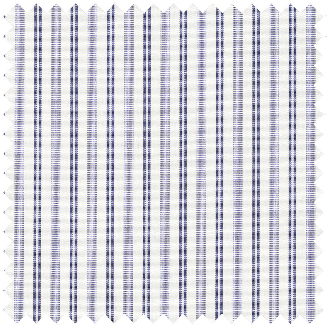 Double Pinstripe in Navy and Blue