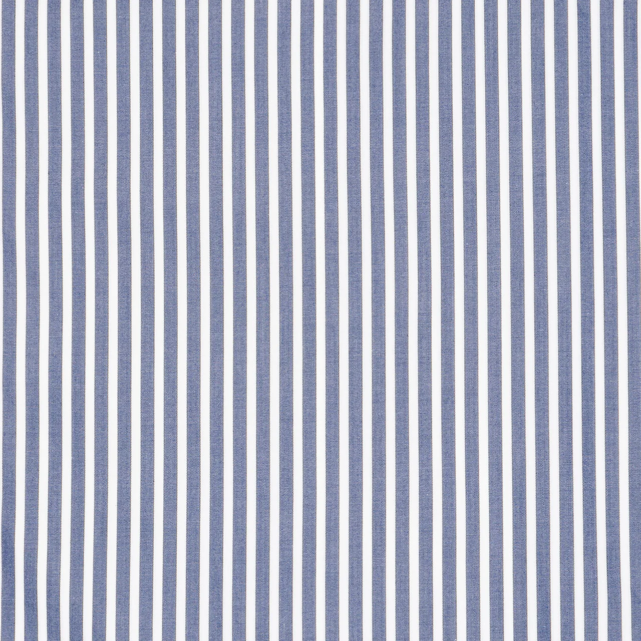 Exclusive Budd Stripe Cotton Dressing Gown in Navy - Image 3