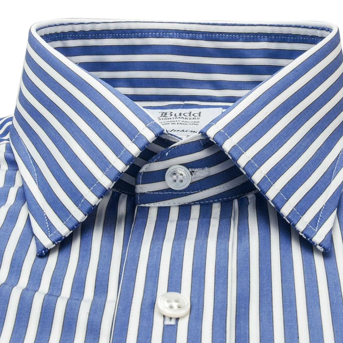 Exclusive Budd Stripe in Edwardian Blue - Image 4