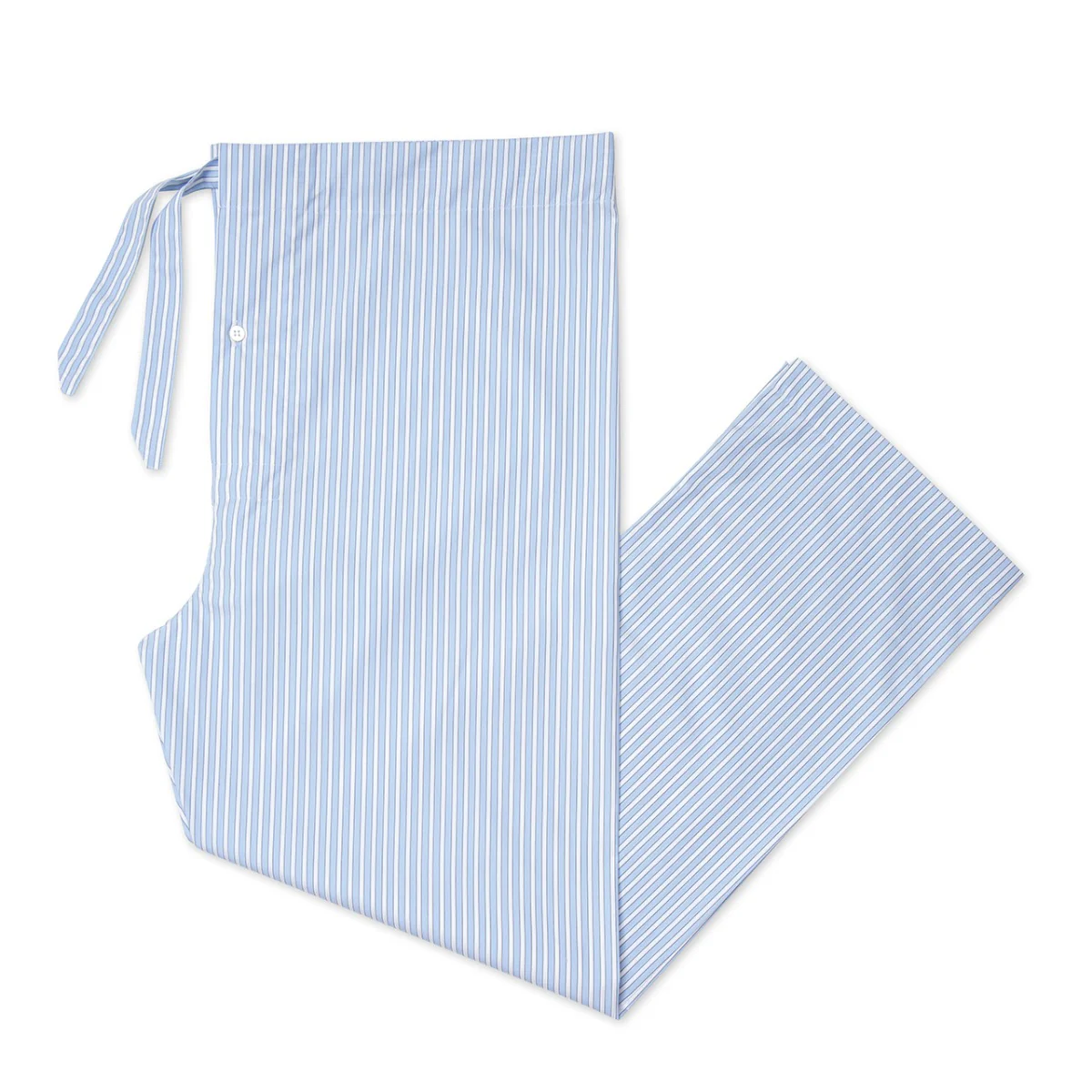 Exclusive Budd Stripe Pyjamas in Sky Blue - Image 3