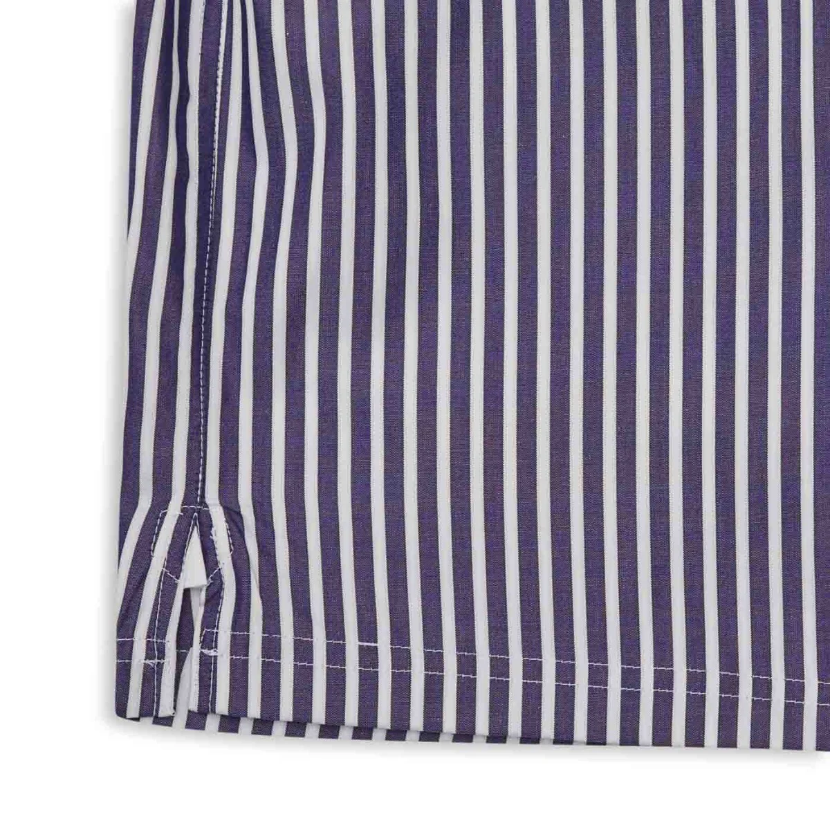 Exclusive Budd Stripe Women's Pyjamas in Navy - Image 3