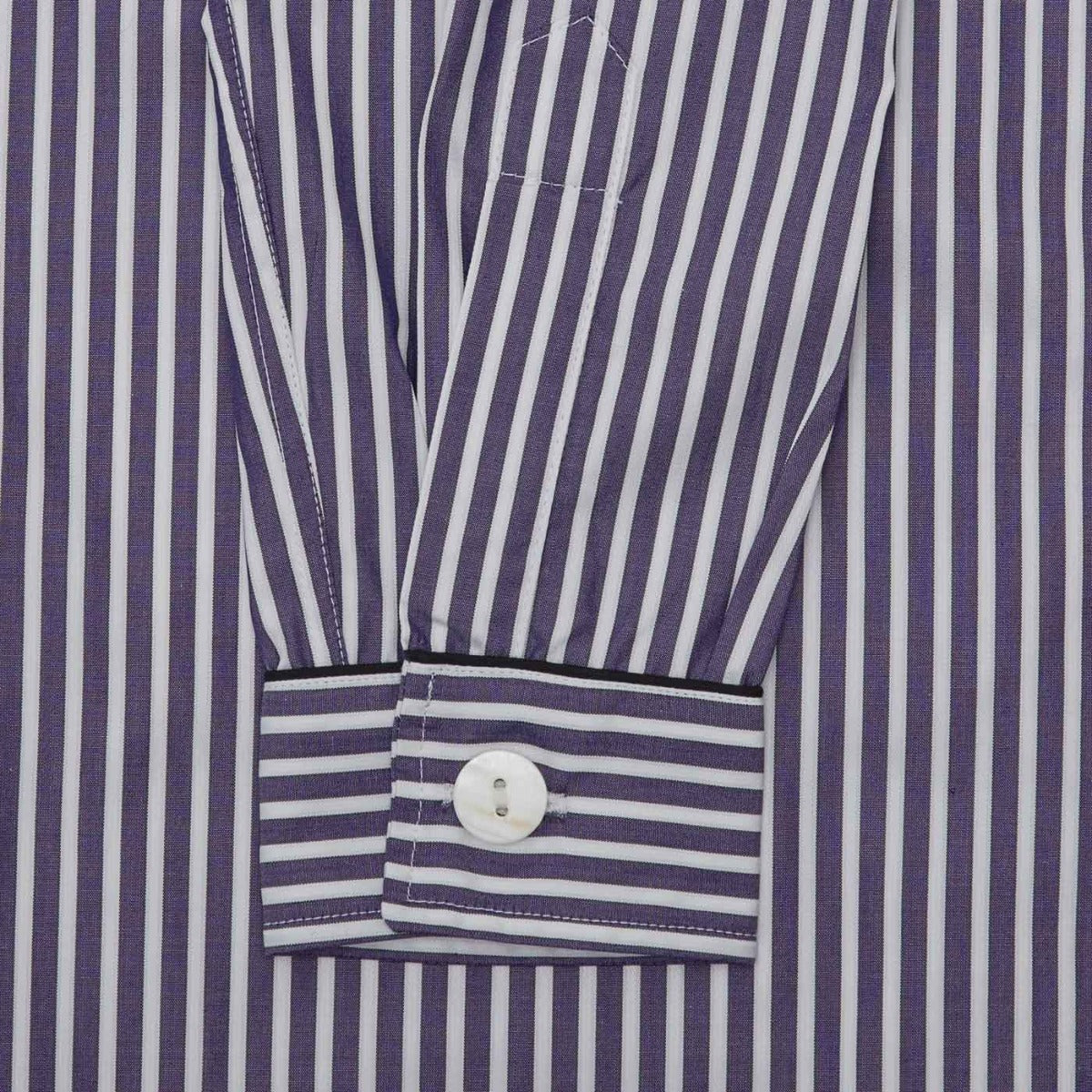 Exclusive Budd Stripe Women's Pyjamas in Navy - Image 4