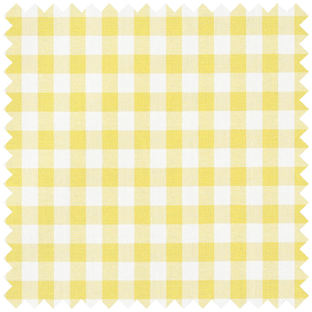 Gingham Check in Yellow