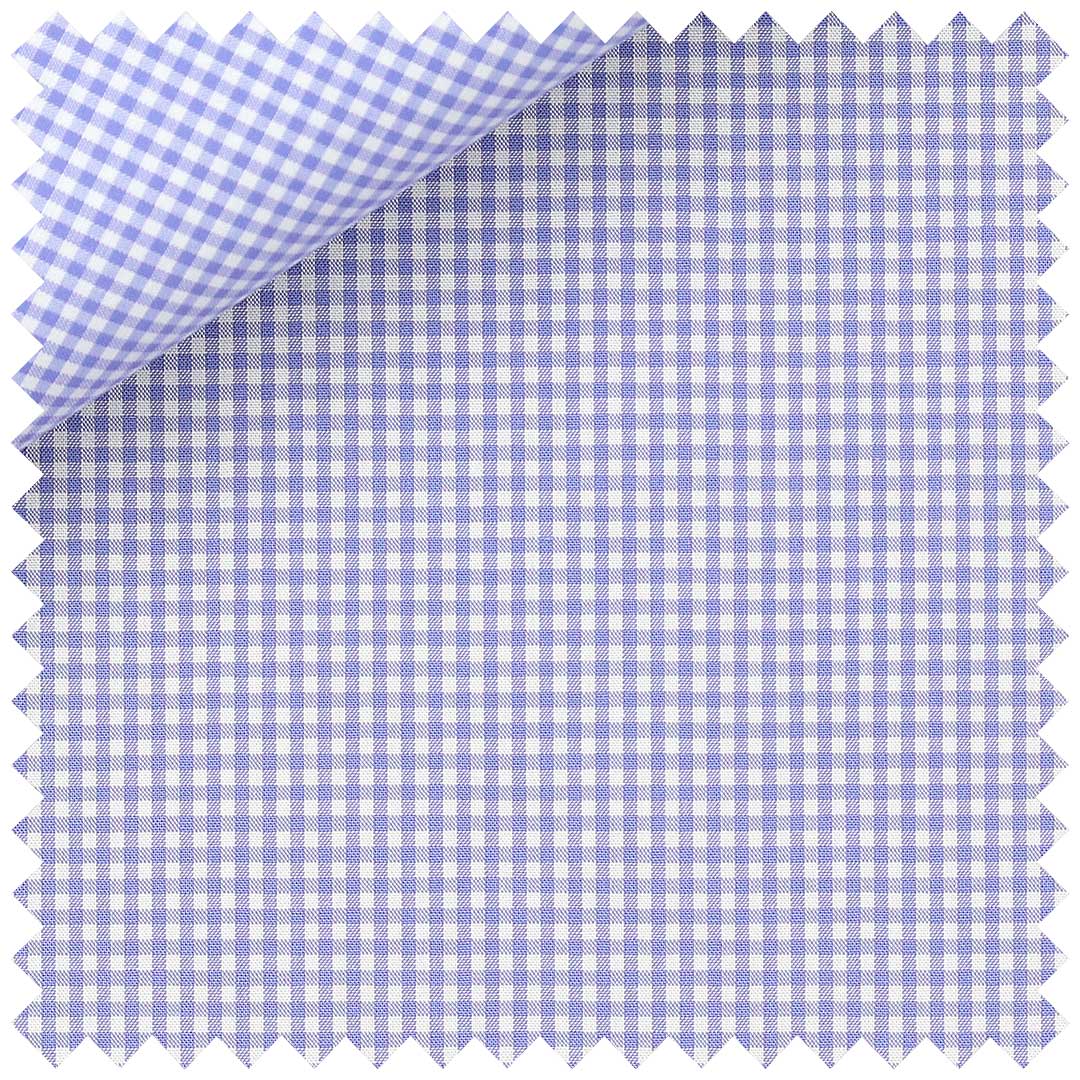 Lilac Zephir Gingham Check - Image 2