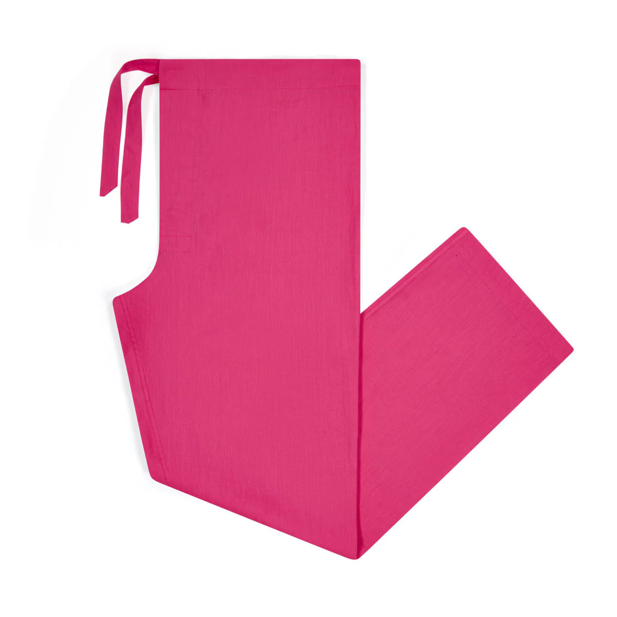 Linen Pyjamas in Bright Pink - Image 3