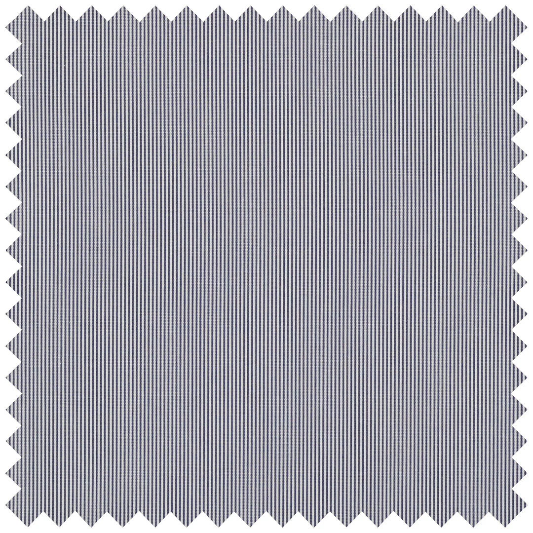 Loro Piana Navy Hairline Stripe