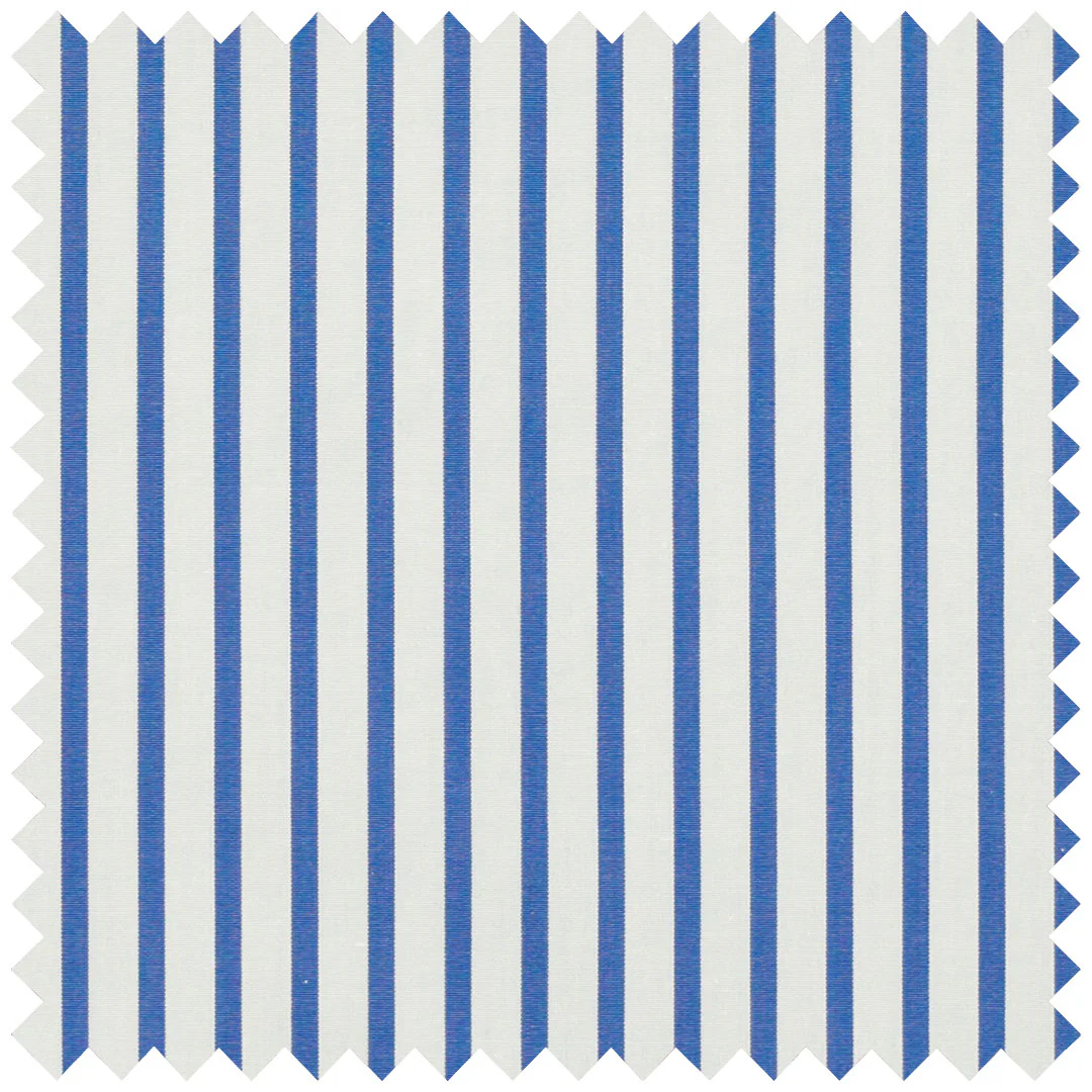 Loro Piana Royal Blue Pencil Stripe - Image 2