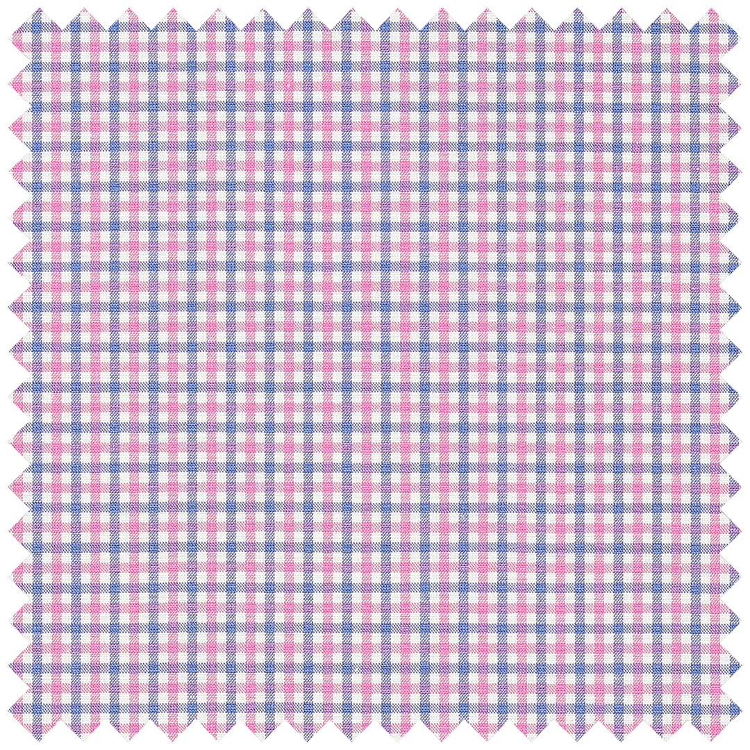 Multi Check in Blue and Pink