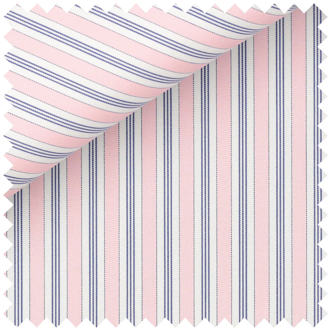 Multi Coloured Stripe in Pink - Image 2