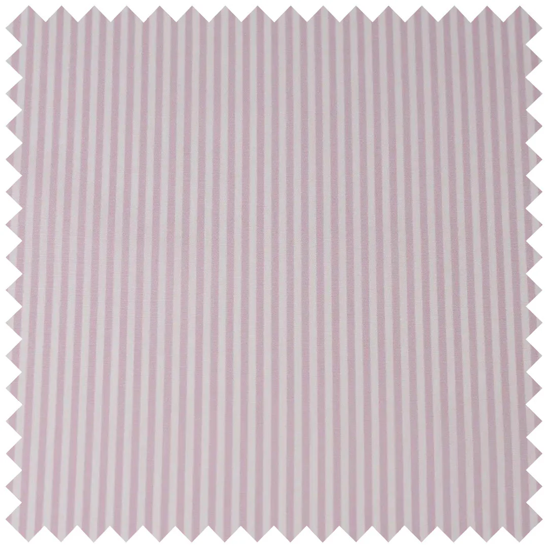 Pale pink midi stripe in Supraluxe cotton