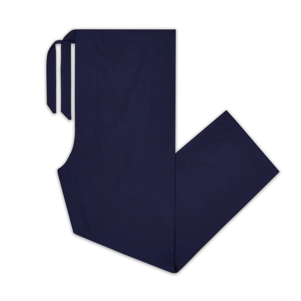 Panama Cotton Pyjamas in Indigo and Red - Image 3