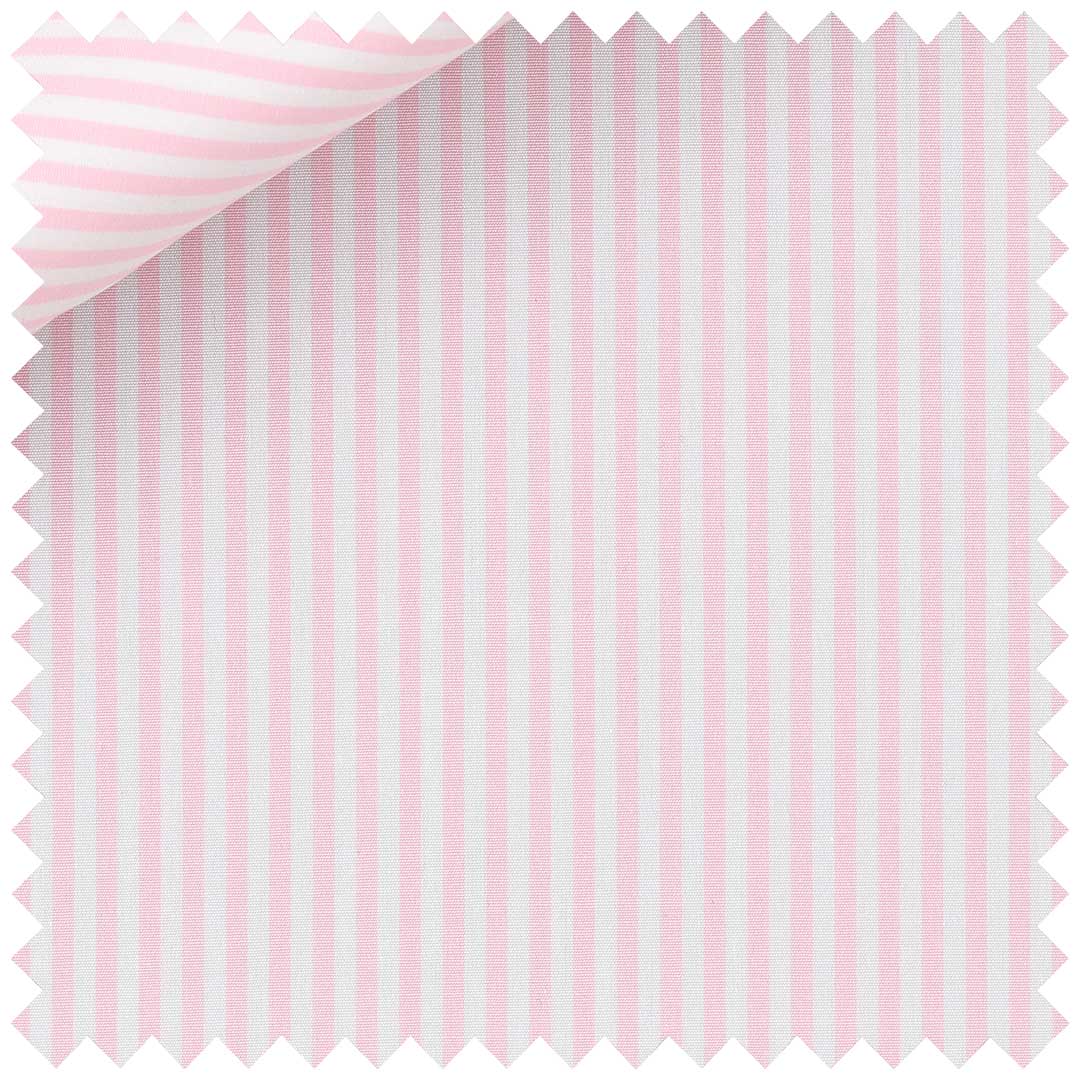 Pink Poplin Bengal Stripe - Image 2