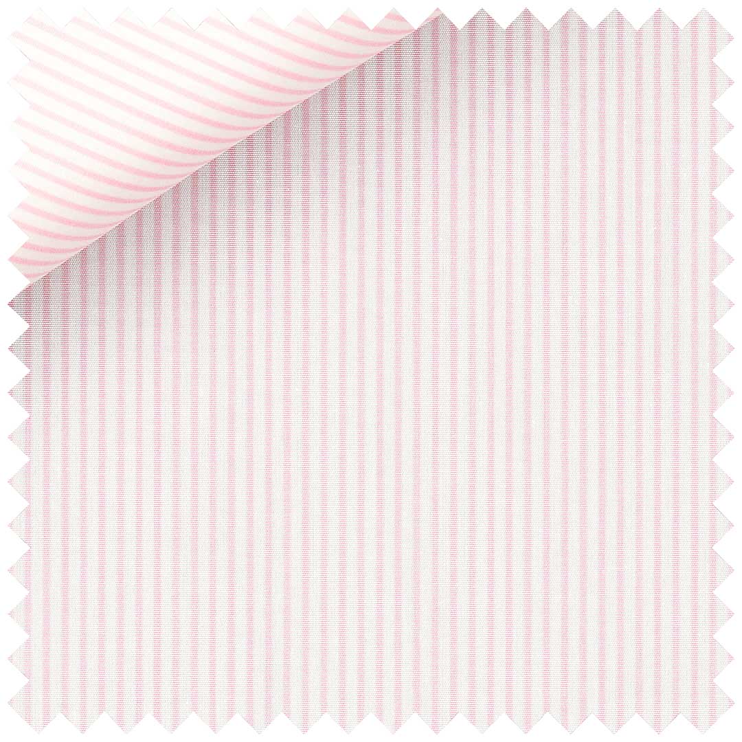 Pink Poplin Pencil Stripe - Image 2