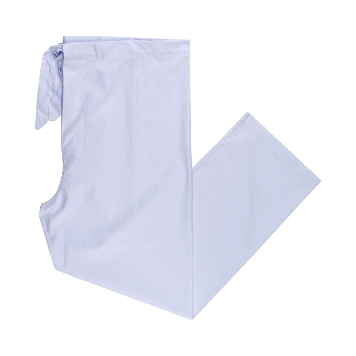 Plain Batiste Pyjamas in Sky and Navy - Image 2