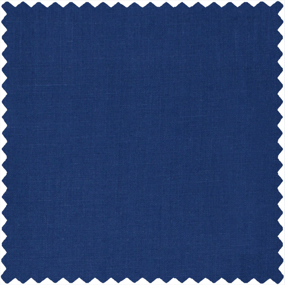 Plain Linen in Cool Blue