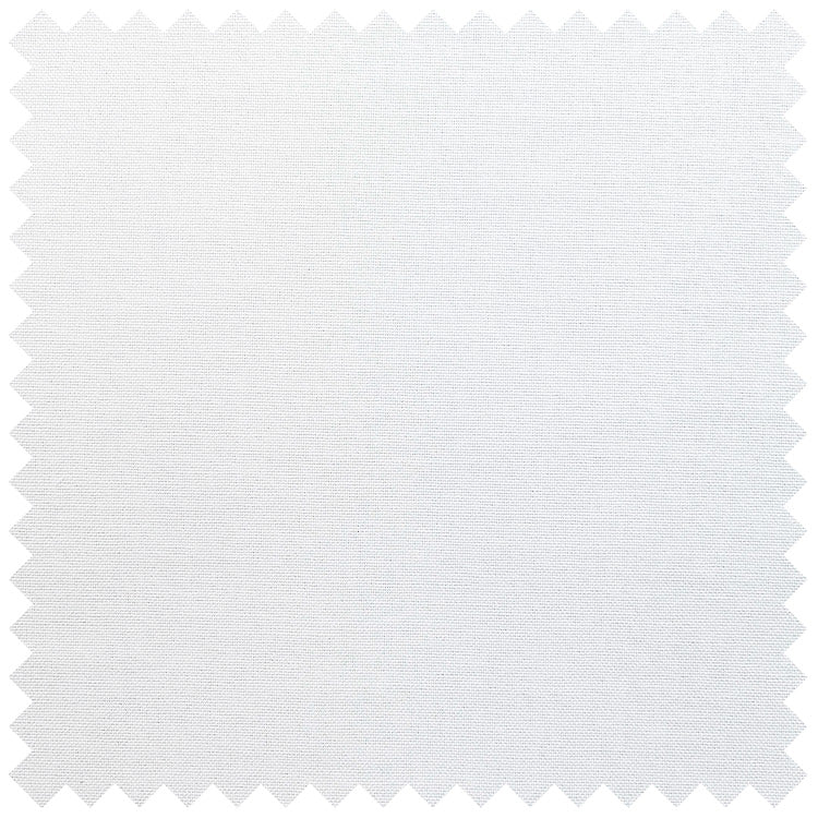 Plain Oxford in White