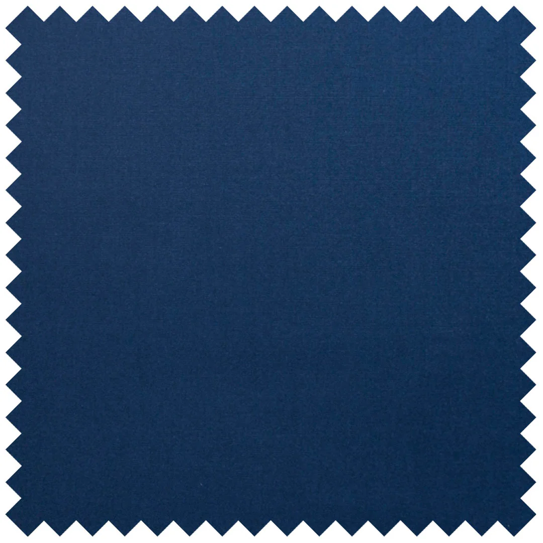 Plain Poplin in Navy