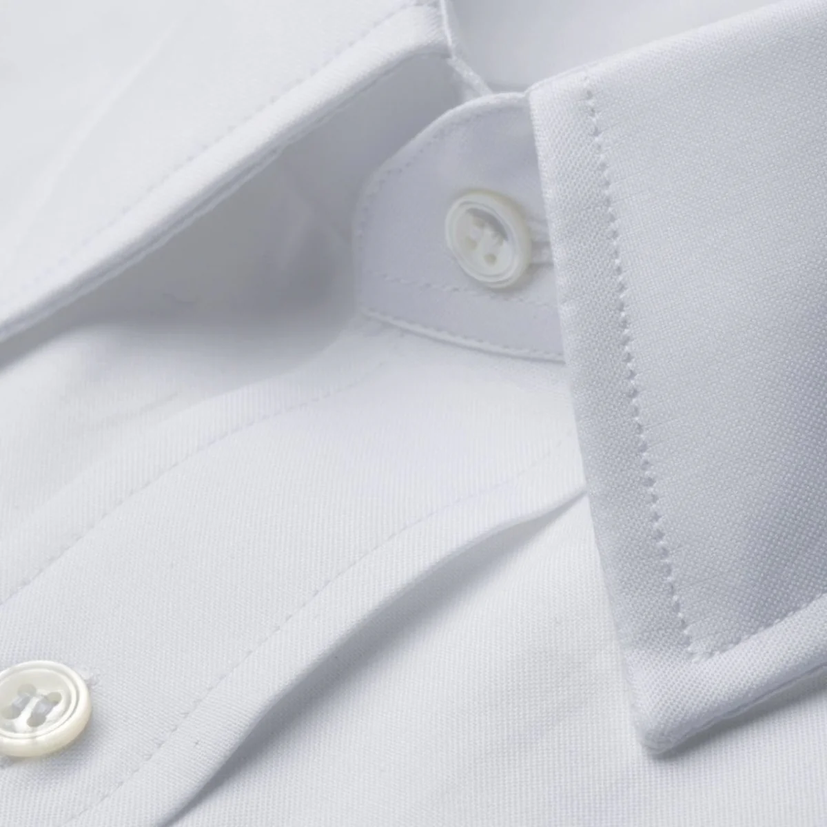Plain Royal Oxford in White - Image 3