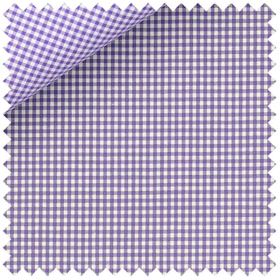 Purple Zephir Gingham Check - Image 2