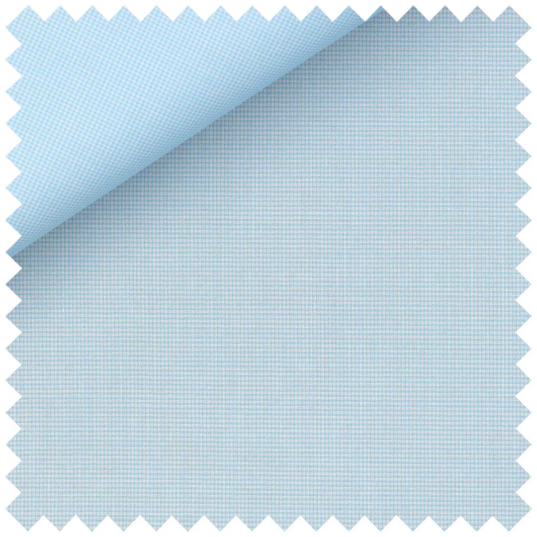 Sky Blue Zephir Micro Puppytooth - Image 2
