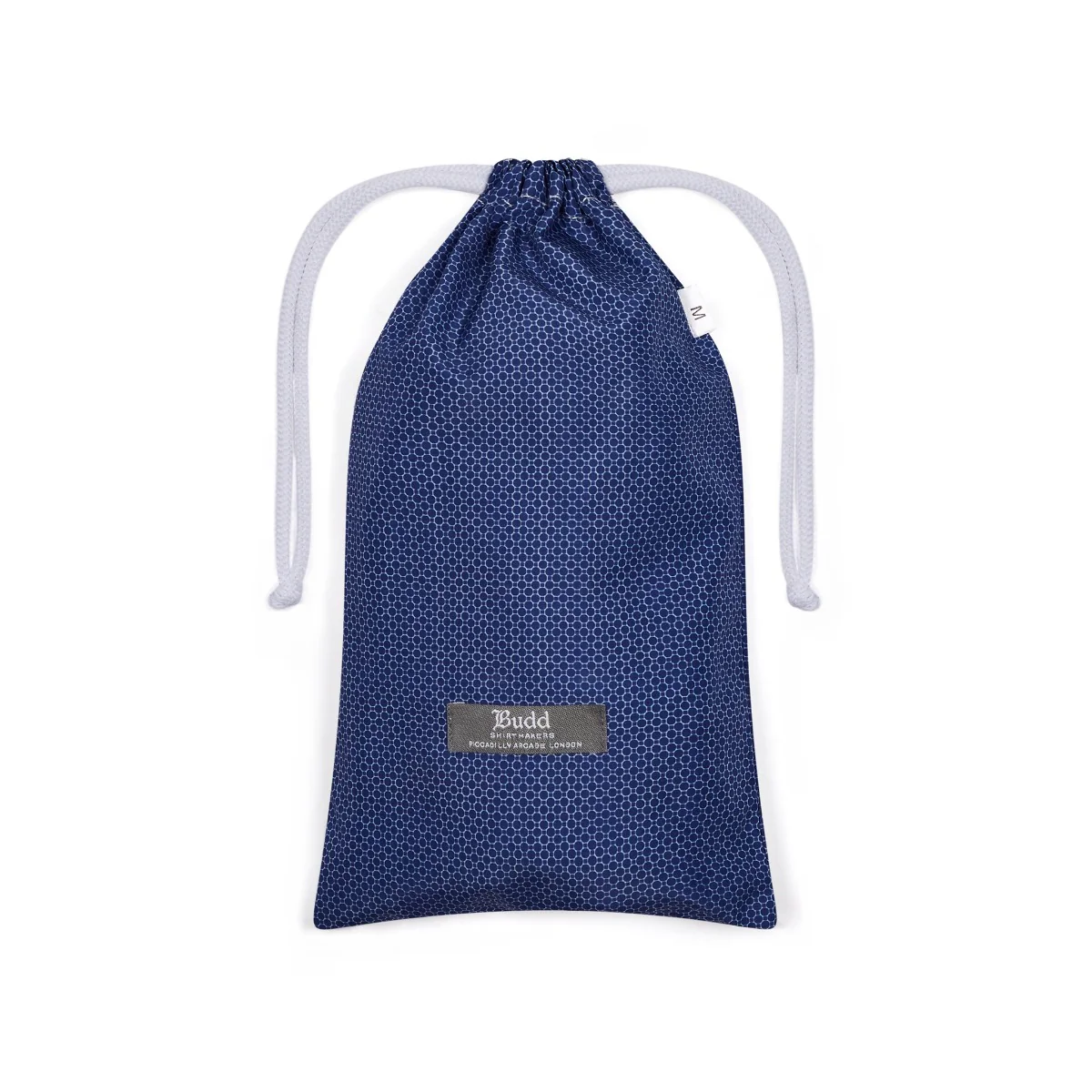Swim Shorts in Blue Honeycomb Print - Image 3