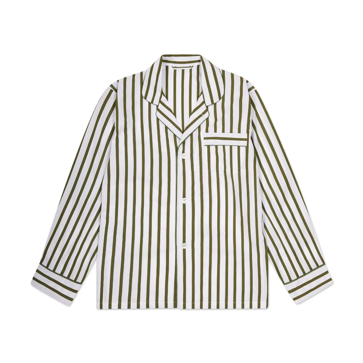 WM Brown Cocktail Stripe Tailored Pyjamas - Image 3